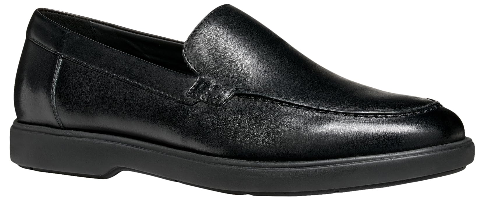 Geox Men's U Spherica EC17 Loafer, Black, 40 EU, Black, 6.5 UK