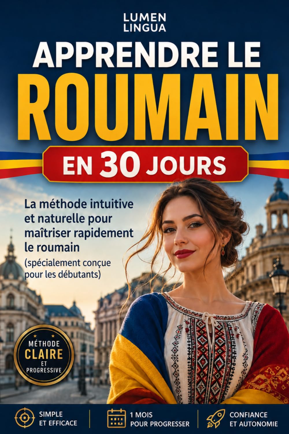 Apprendre le Roumain en 30 Jours: La méthode intuitive et naturelle pour maîtriser rapidement le Roumain (spécialement conçue pour les débutants)