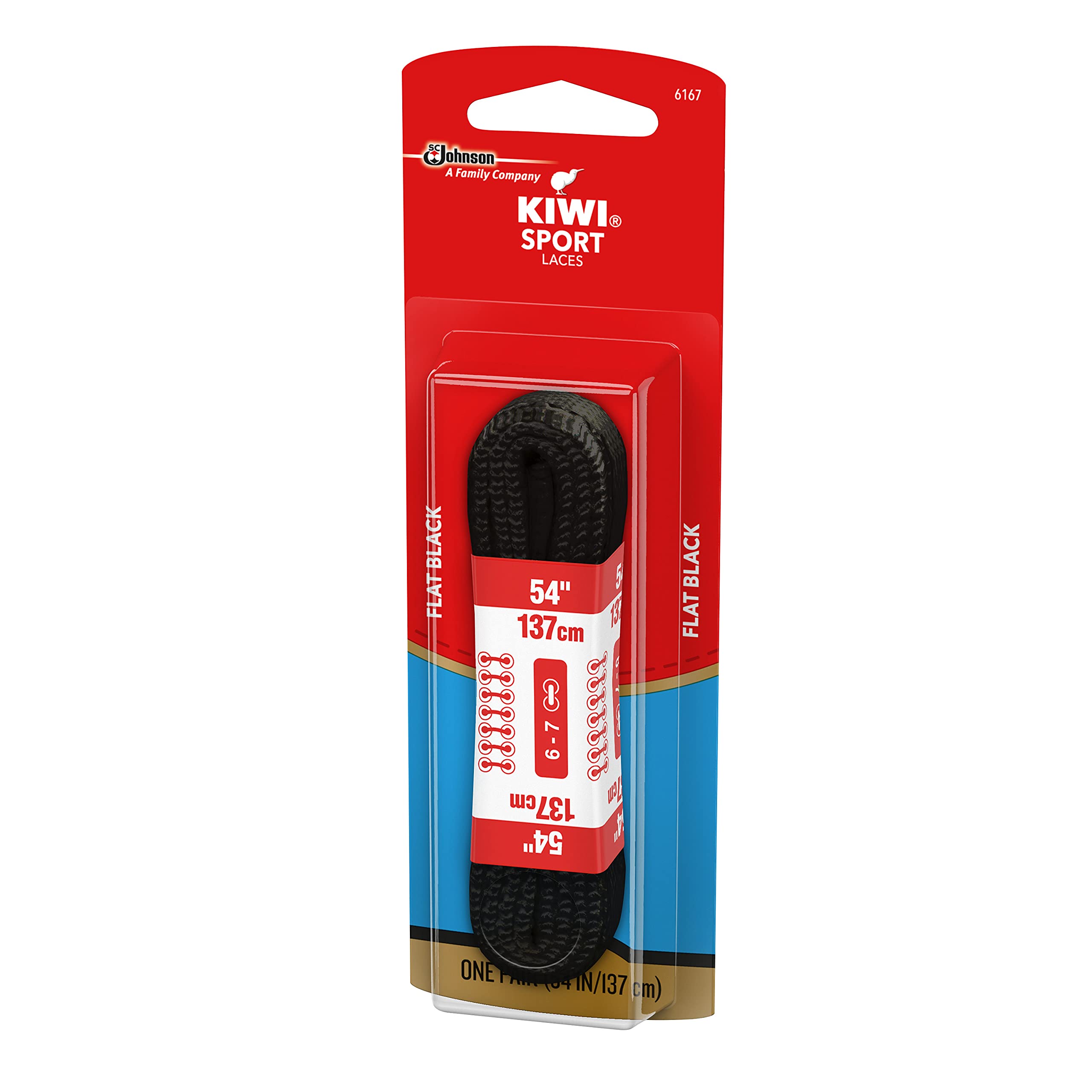 Amazon.com: Kiwi Shoe laces, 54 in, athletic black, 1 ct : Everything Else