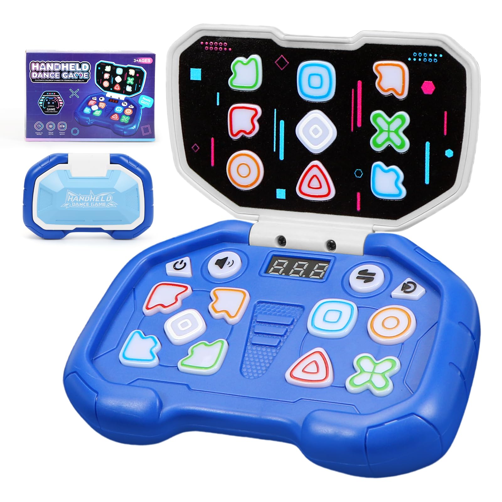LED Reaktionsspiel, Pop Handheld-Spiel für Kinder & Erwachsene, Geburtstags-Geschenke