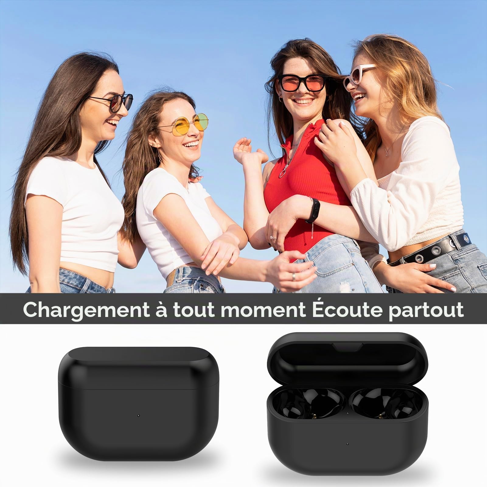 Étui de chargement de rechange pour Jabra Elite 10, étui de chargement pour écouteurs Jabra Elite 10 Gen 2