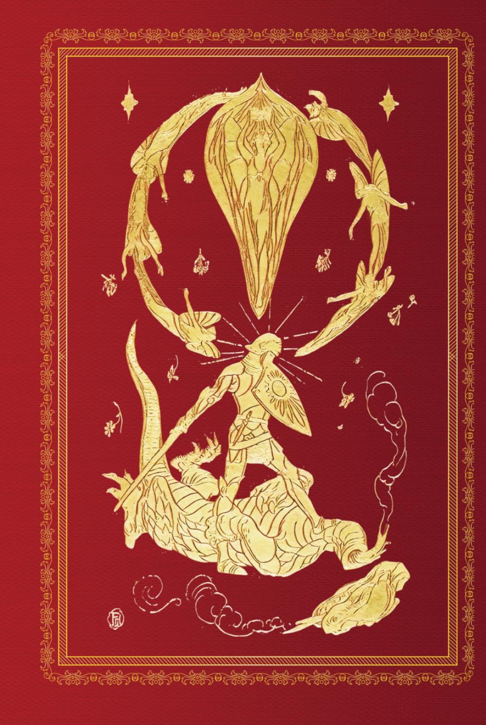 The Crimson Fairy Book: With 8 Painted Plates and 43 Illustrations by H.J. Ford