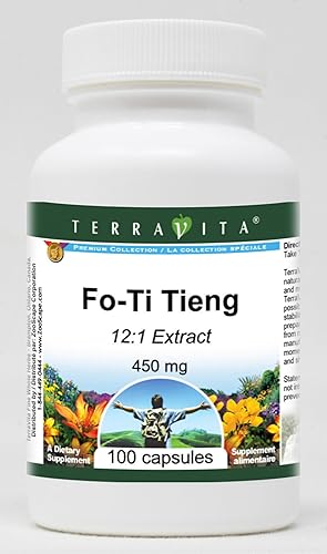 Fo-Ti Tieng 121-450 mg (100 Cápsulas, ZIN 520182)