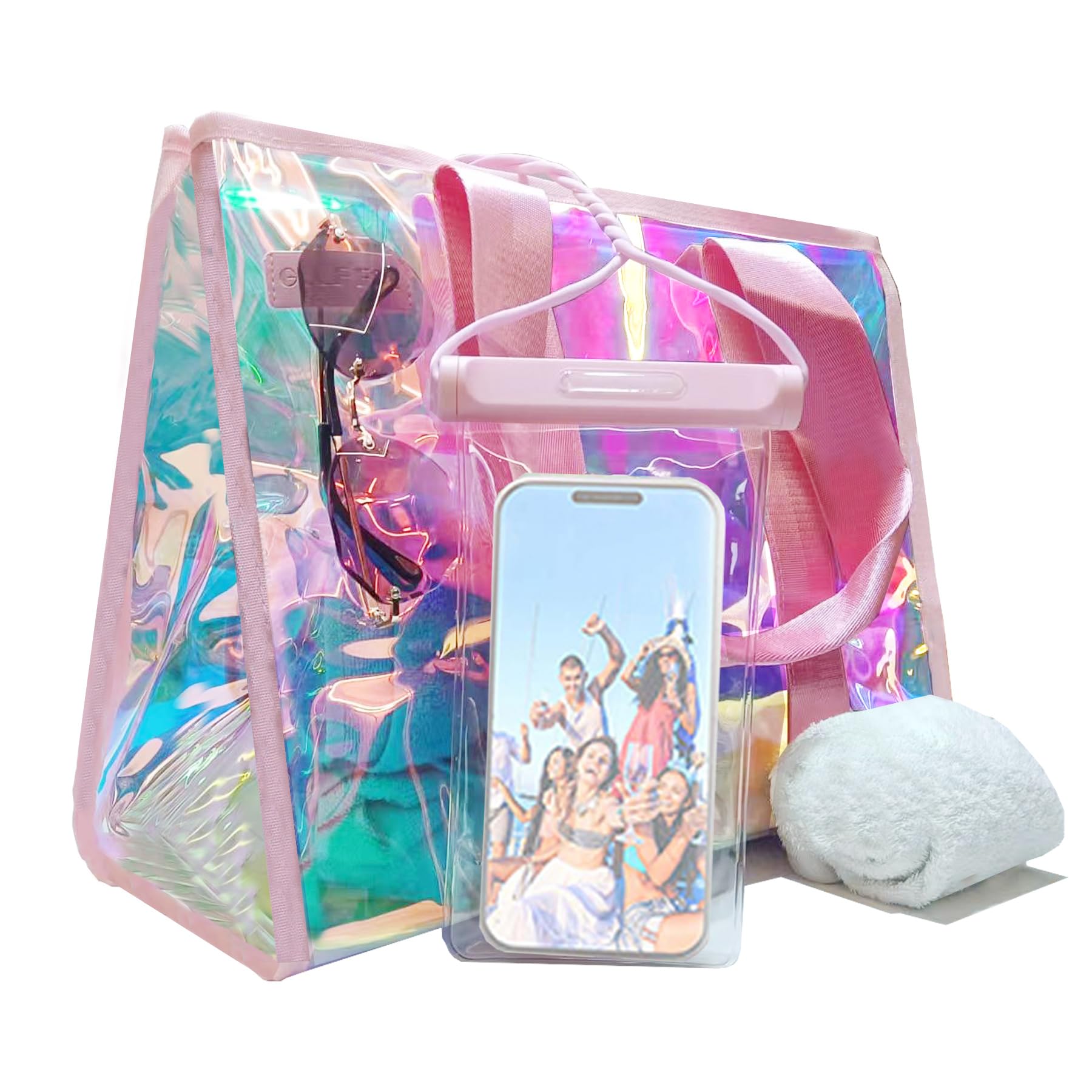 Amazon.com: GolfFox 26L Extra Large Iridescent Beach Bag Set 