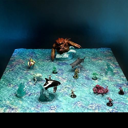 Vista 15 de WarLock Tiles: Alfombrilla de juego - Acid Lagoon