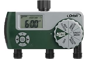 3-Outlet Hose Watering Timer