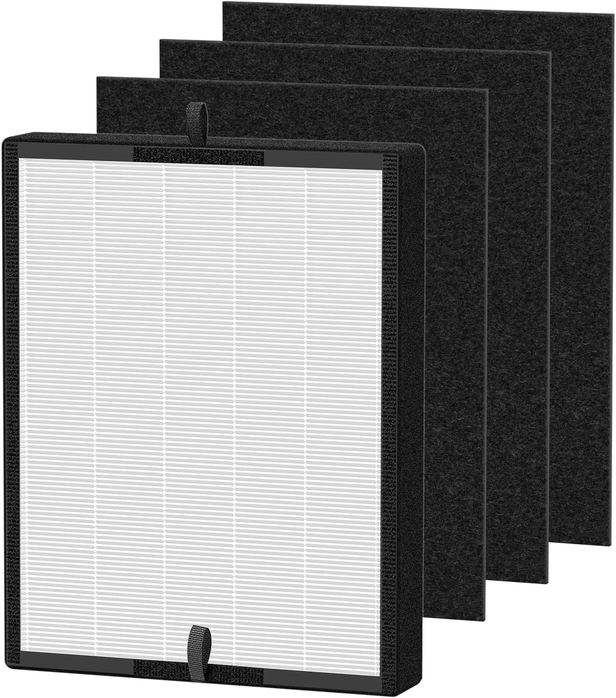 45i Replacement Filter Fit for A-len BreatheSmart Flex, True HEPA Fit for Alen Air Puri-fier, 1 True HEPA Filter + 3 Carbon Pre- Filters For Alen Air Puri-fier Fil-ter Replacement B4-Pure / Fl40