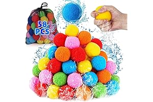 58 Water Balls for Limitless Summertime Splashing