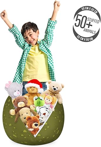 Miniatura 78 de Lunarable Silla de almacenamiento para adolescentes, coloridos patines de estilo retro, para actividades juveniles, para niñas y niños, divertido