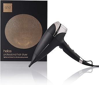 ghd Helios Professional Hair Dryer - Lightweight, Fast Styling, Ultimate Styling Control - For All Hair Types (UK Plug) : Amazon.co.uk: Beauty