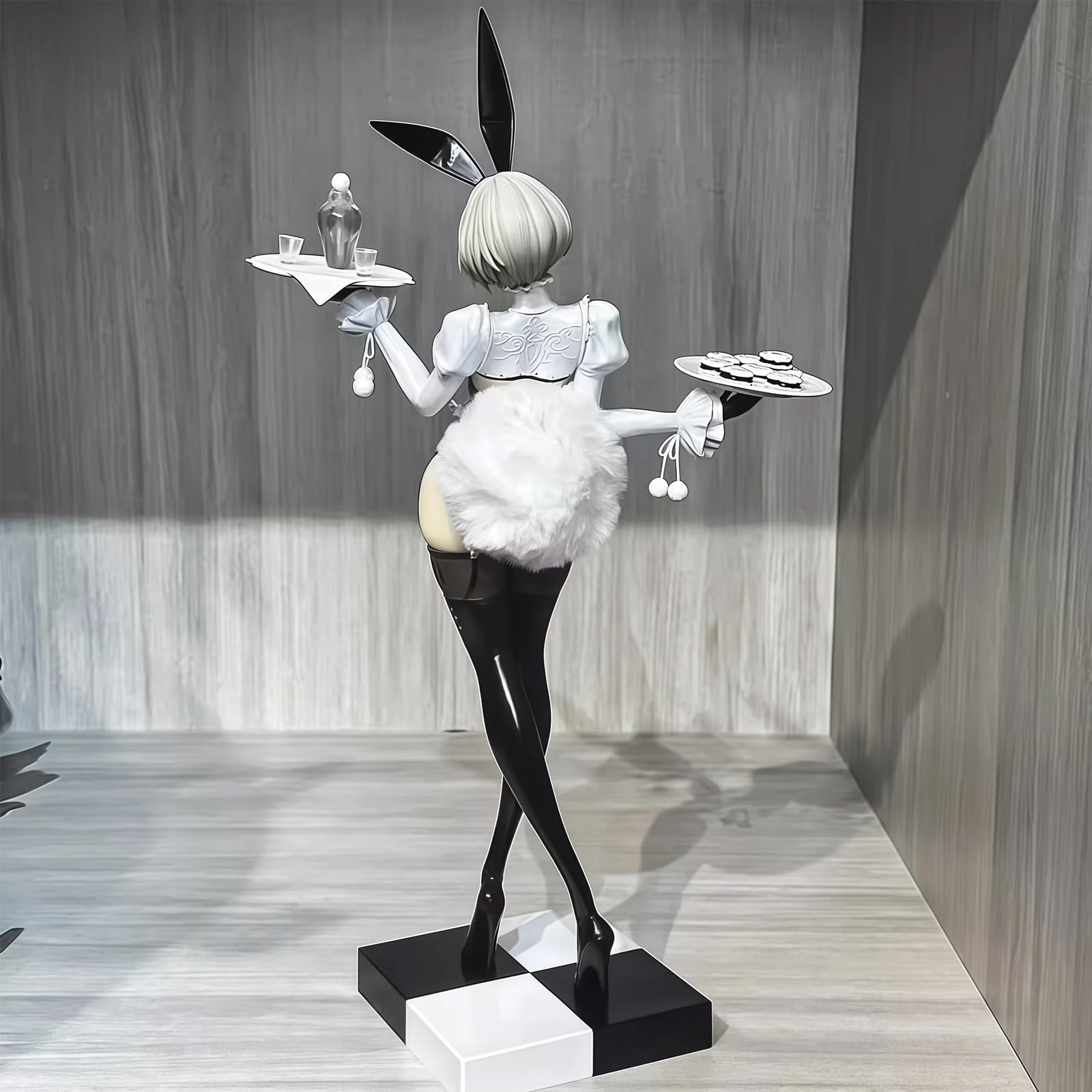 Amazon | ﻿ヨルハ二号B型 2B バニーガール 双頭彫り フィギュア 48cm