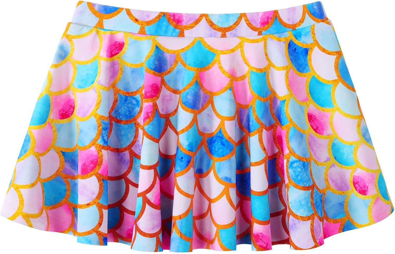 BAOHULU Girls 2-Piece Rash Guard Swimsuit Long Sleeve Bathing Suit with Swim Skirt UPF50+ Kids Beach Swimwear 2-12Y - Image 3