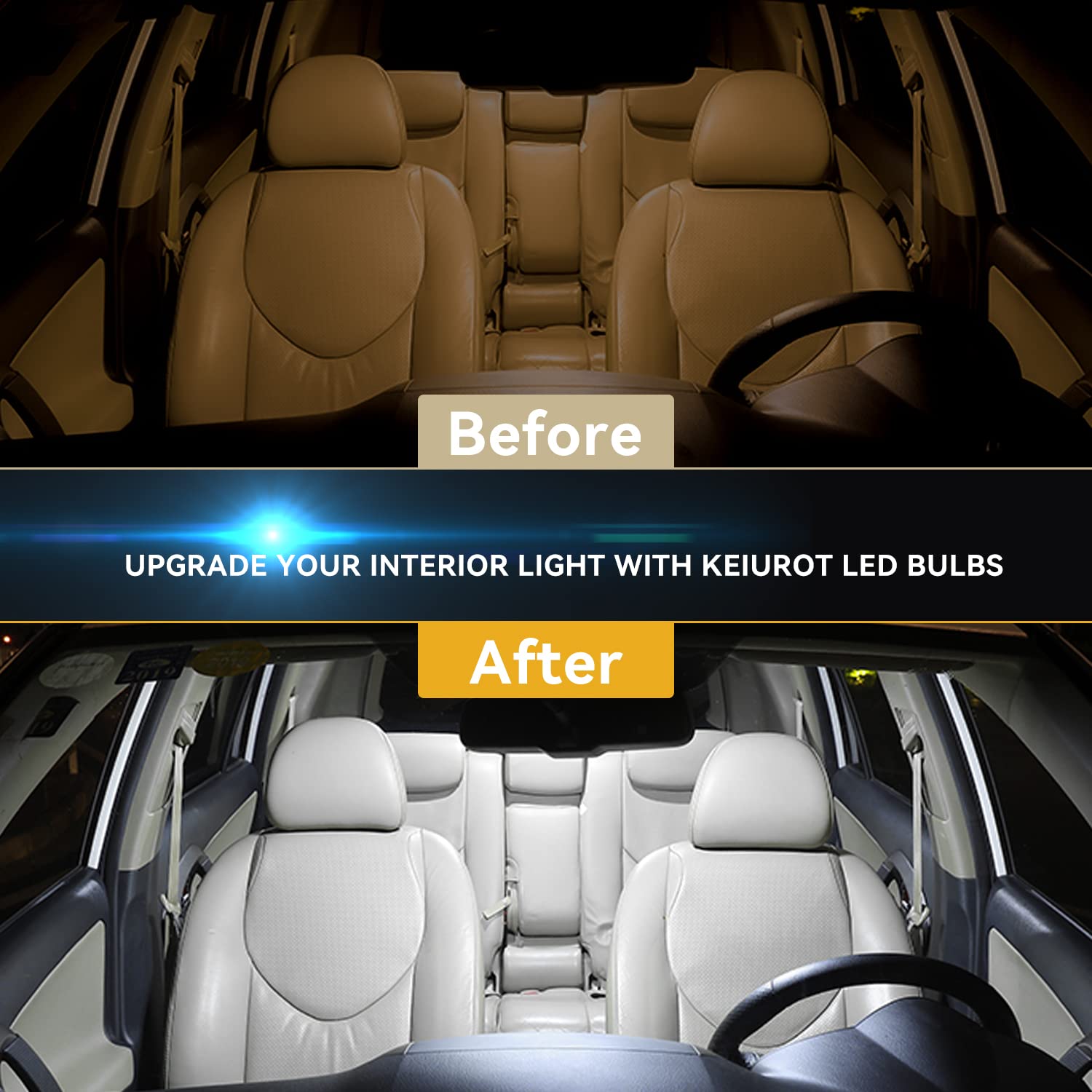 C5w LED 31 mm - Bombilla para pared (6 unidades, 24 SMD, C5 W, LED para coche, interior, para matrícula de coche, tarjeta interior, para lectura)