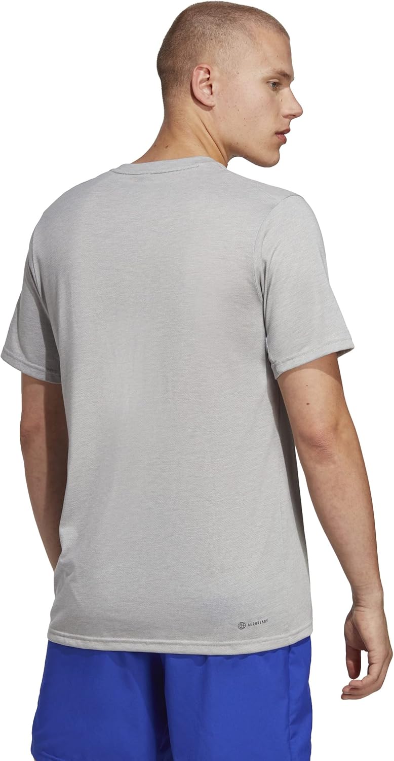 المتطور - تيشيرت التدريب اسنشيال كومفورت للرجال من اديداس 2026 - view 1