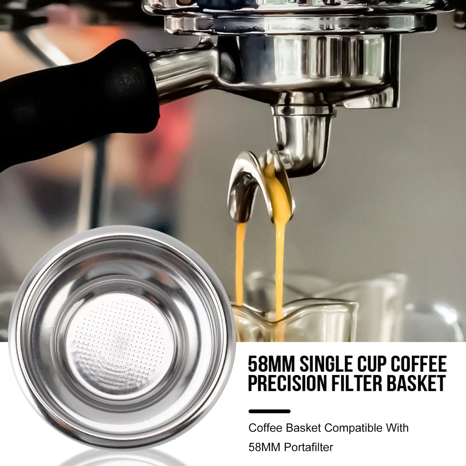 ラ・マルゾッコ純正ボトムレスポルタフィルター&22gバスケットセット② ラ・マルゾッコ純正ボトムレスポルタフィルター&22gバスケットセット②