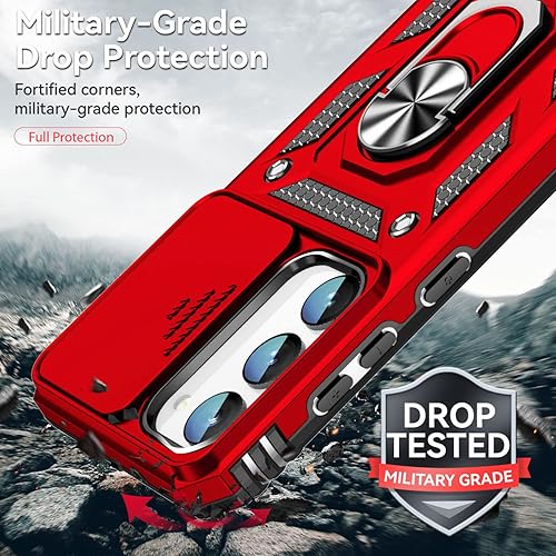 Miniatura 6 de Funda para Samsung Galaxy S23 Plus, Galaxy S23 Plus, con protectores de pantalla HD y funda para cámara, grado militar de 16 pies. Funda protectora