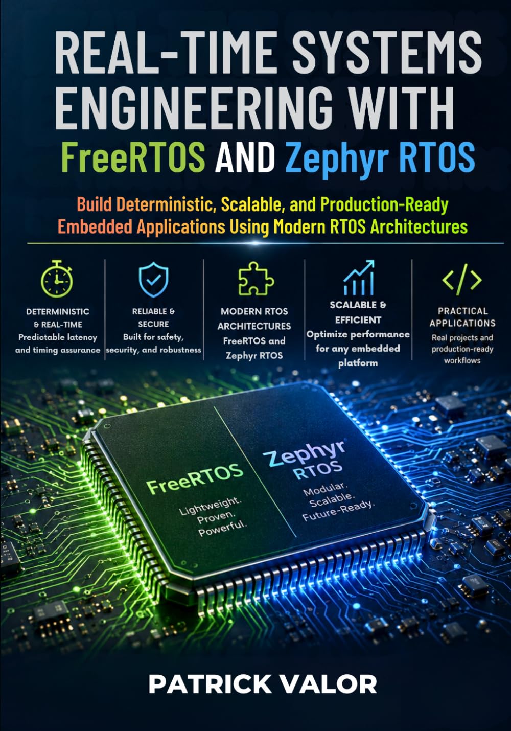 Real-Time Systems Engineering with FreeRTOS and Zephyr RTOS: Build Deterministic, Scalable, and Production-Ready Embedded Applications Using Modern RTOS Architectures