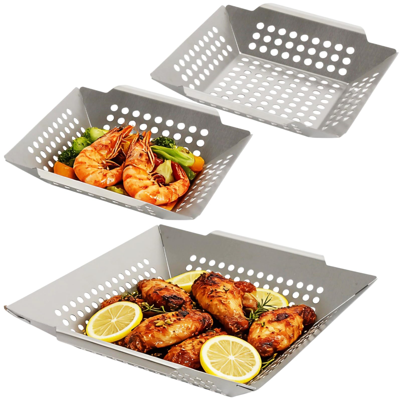 Paniers de barbecue en inox pour réussir vos soirées grillades