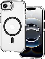 Vista 119 de Funda Magnética para iPhone Air Compatible con MagSafe Resistente a Caídas de 16 Pies Cubierta Trasera con Sensación de Piel Mate a Prueba de Golpes