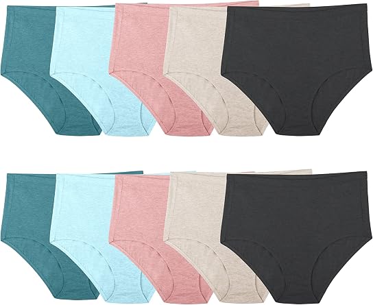 Fruit of the Loom Womens Beyondsoft Underwear, Super Soft Designed with Comfort in Mind, Available in Plus Size