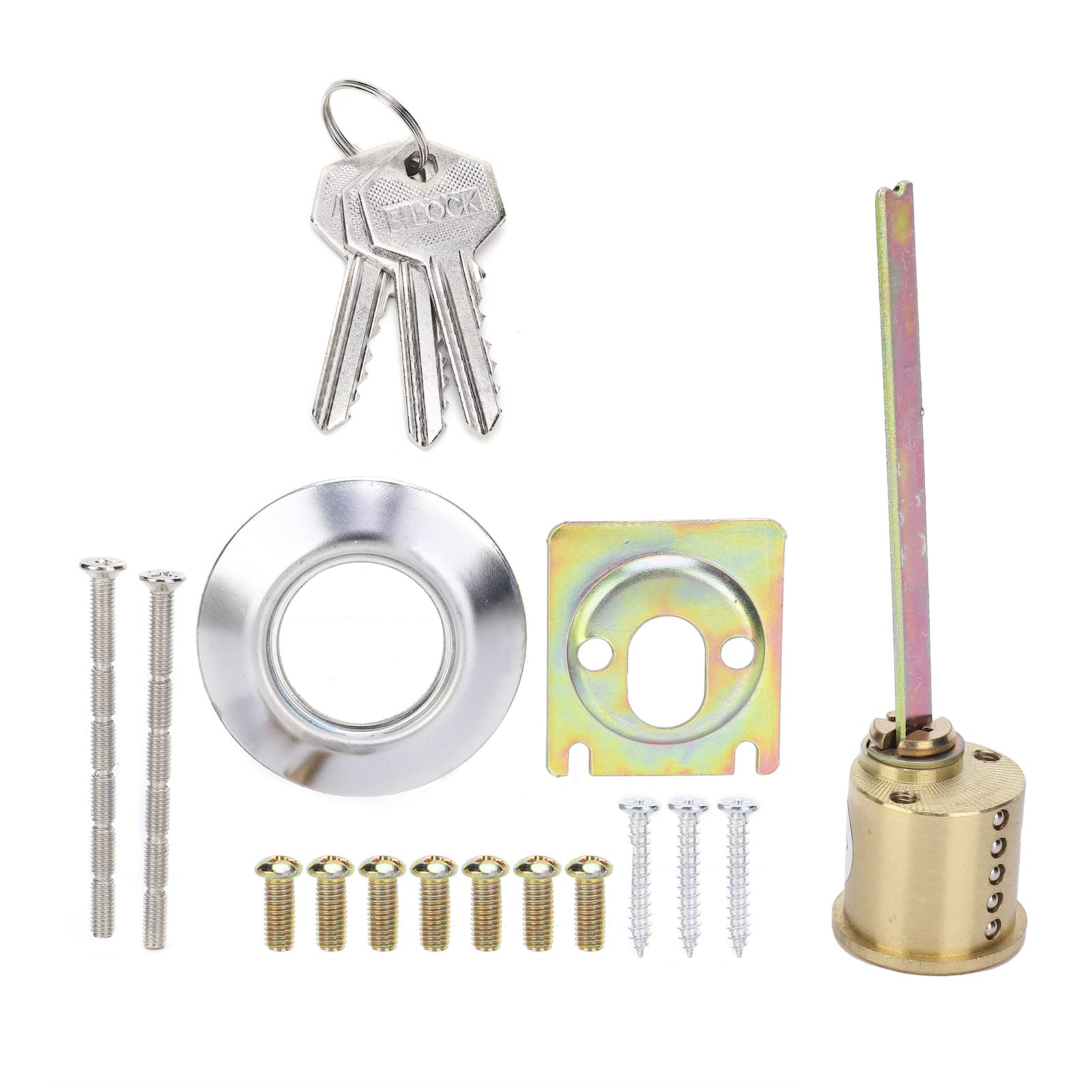 Alomejor 12V Electric Lock, Durable Anti-Theft Mechanism | Żelazo odporne na korozję, bezpieczne i niezawodne, szerokie zastosowanie, mechanizm szybkiego odblokowania
