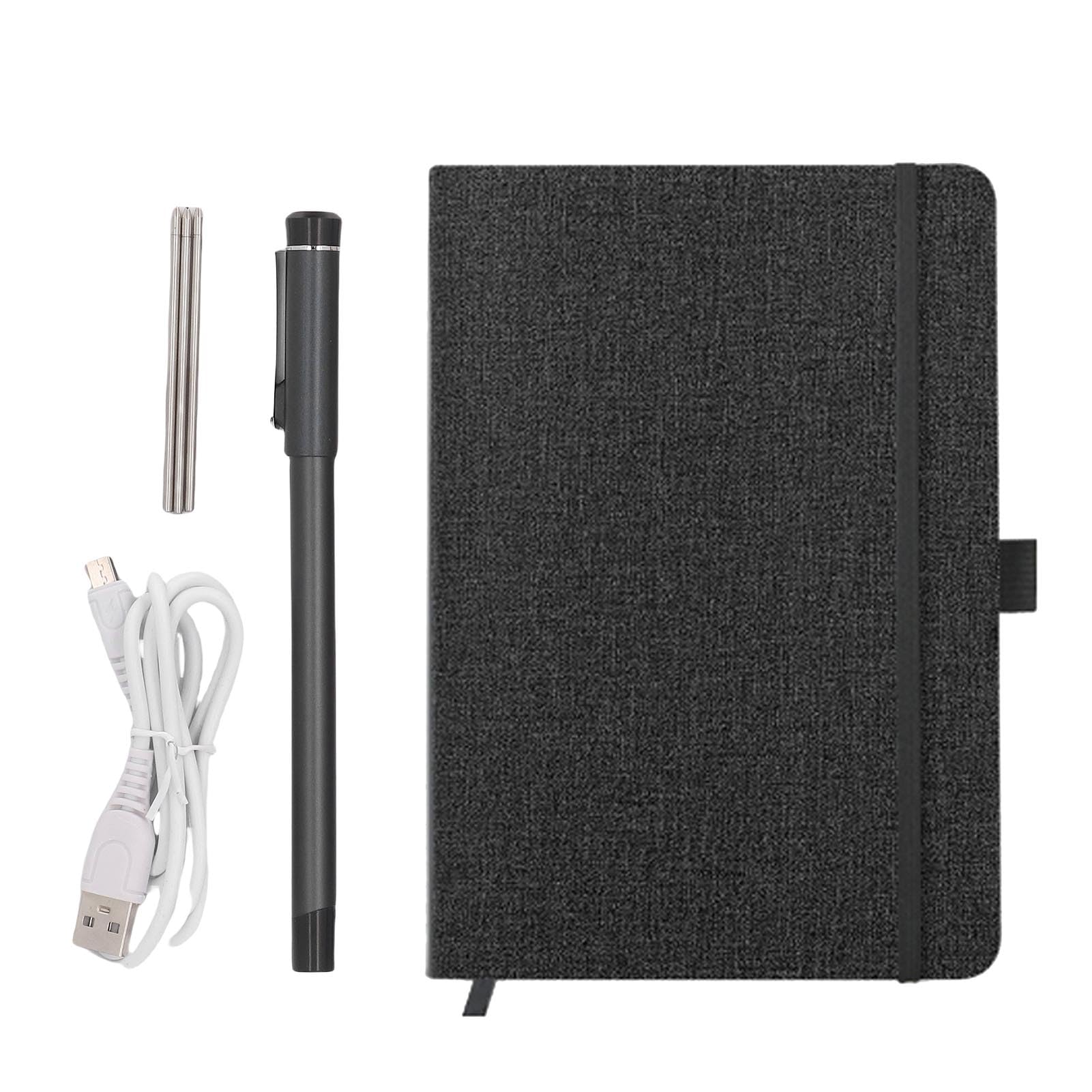 Yunseity 3 in1 Digital Smart Pen, A5 Smartpen Notebook Set, Real Time Sync for Digitizing, Bluetooth 5.0 Paper Smart Writing Set, Convert to Text, OCR