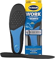 Vista 1 de Dr. Scholl's Plantillas Work All Day Superior Comfort (con) gel de masaje, hombres, 1 par, recortar a medida