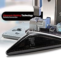 Vista 8 de 2 piezas de luces de señalización laterales LED intermitentes dinámicas ámbar para BMW Serie 3 E46 Coupé Convertible LCI 323Ci 325Ci 328Ci 330Ci