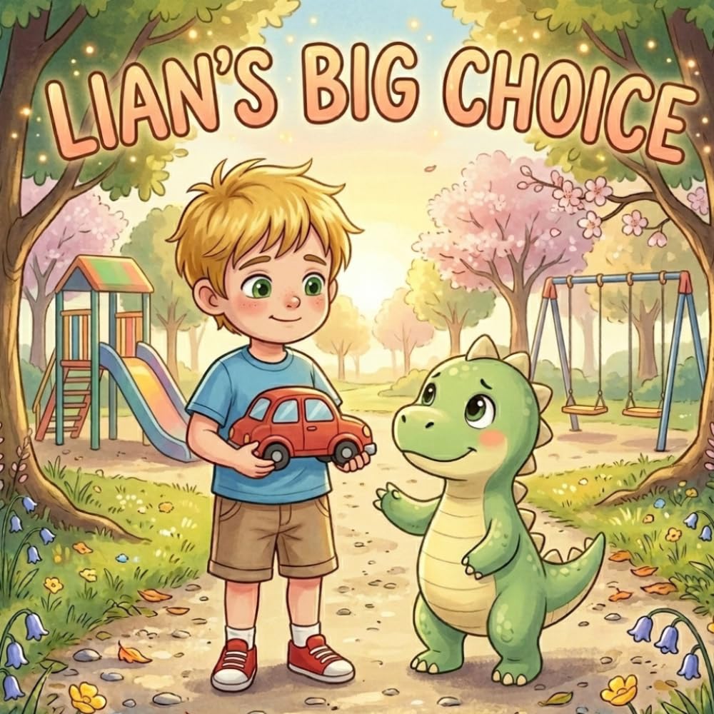 Lian's Big Choice: The Adventures of Lian & Dino – A Children's Story About Courage, Trust, and Overcoming Fear