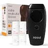 NEW NoodTM Flasher 2.0 Kit IPL Laser Hair Removal Device for Women & Men Pain-free & Permanent, Visible Results After First Use & Works Everywhere Pre & Post IPL Treatment Included Matte Black