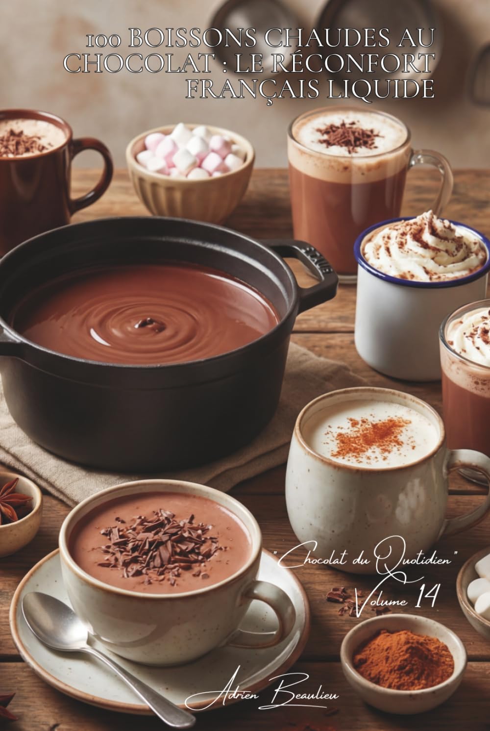 100 boissons chaudes au chocolat : le réconfort français liquide: Épicées, parfumées, laits chocolatés... l'hiver devient gourmand (SÉRIE CHOCOLAT (18 ... "Chocolat du Quotidien" (5 livres))