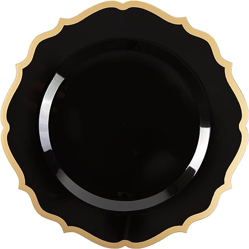 Miniatura 7 de Cuencos de sopa de plástico blanco con borde de rubor de primera calidad, pesados, elegantes, desechables, de 14 onzas