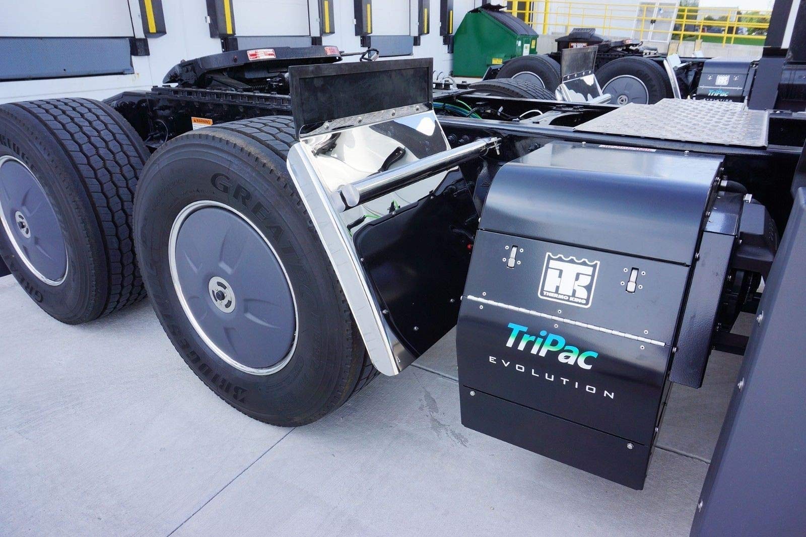 PitStopTruckParts Quarter Fender Set 24" x 24" Stainless Steel Semi