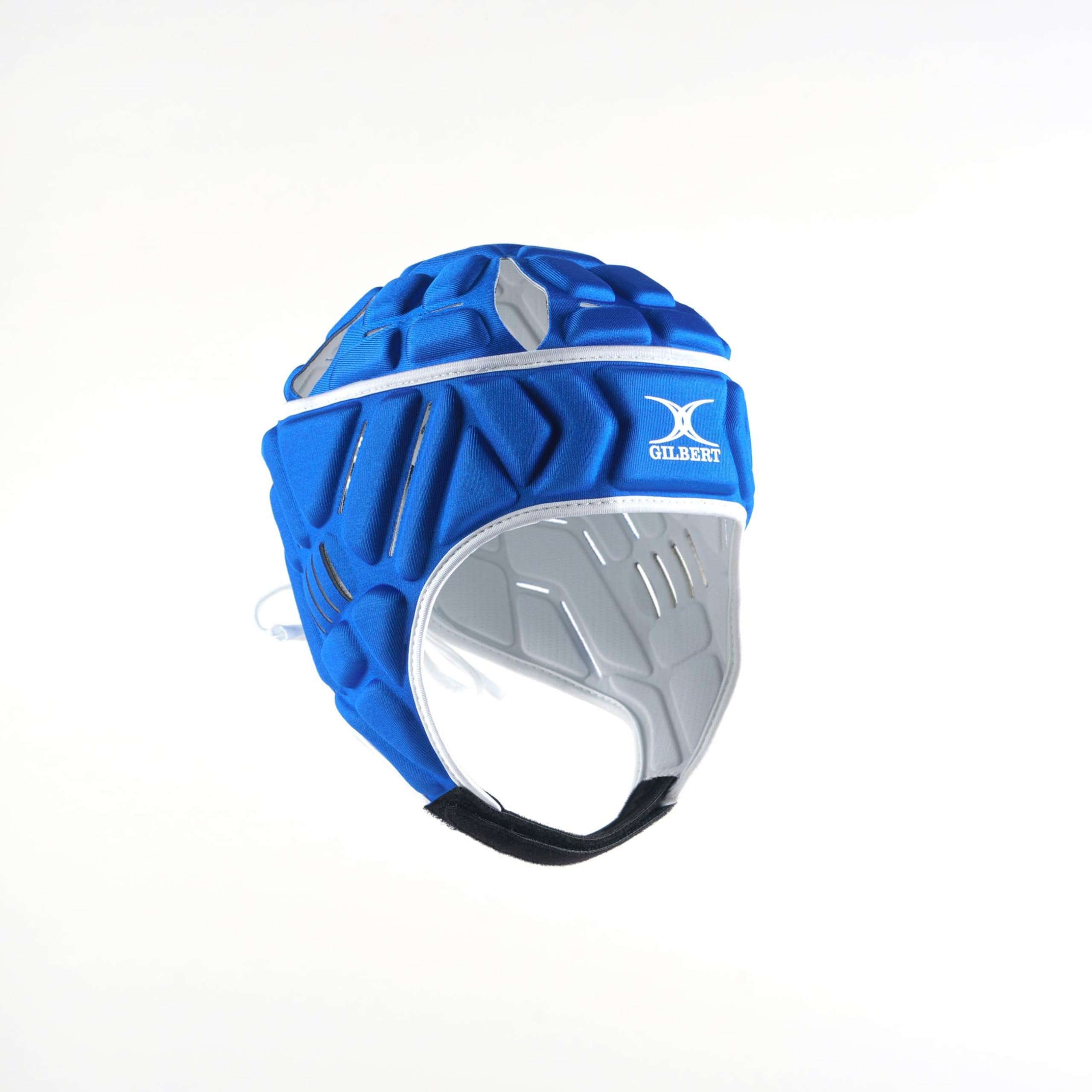 Casco Rugby Gilbert Vapour Azul (Headguard), Tallas Senior