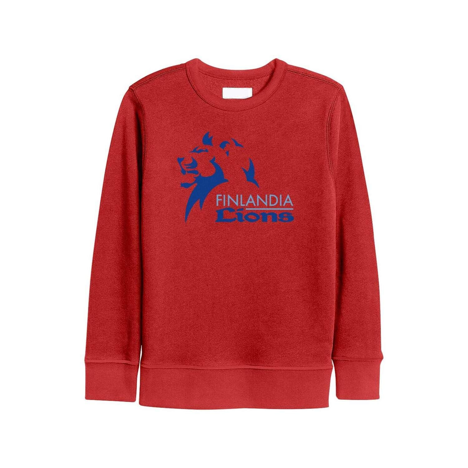 NAKHFBVi Youth Finlandia-Symbols- Crewneck Sweatshirt Cool Sweatshirts