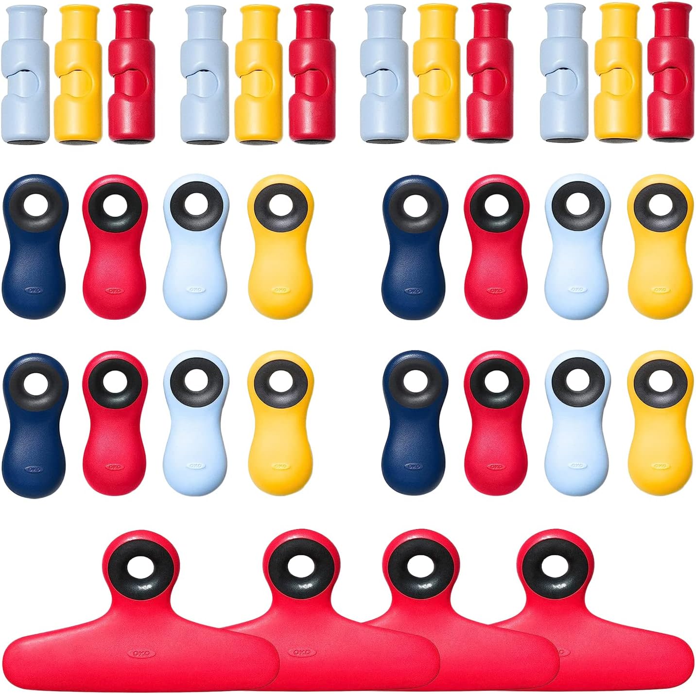 OXO Good Grips 32 Piece Bag Clip Set - Assorted Bright