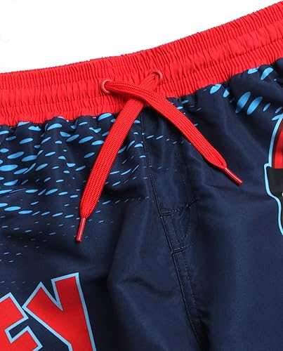 Miniatura 4 de Marvel Conjunto de camiseta de natación y traje de baño para niños, 2 piezas Spiderman Spidey & His Amazing Friends UPF50+ (2T-12)