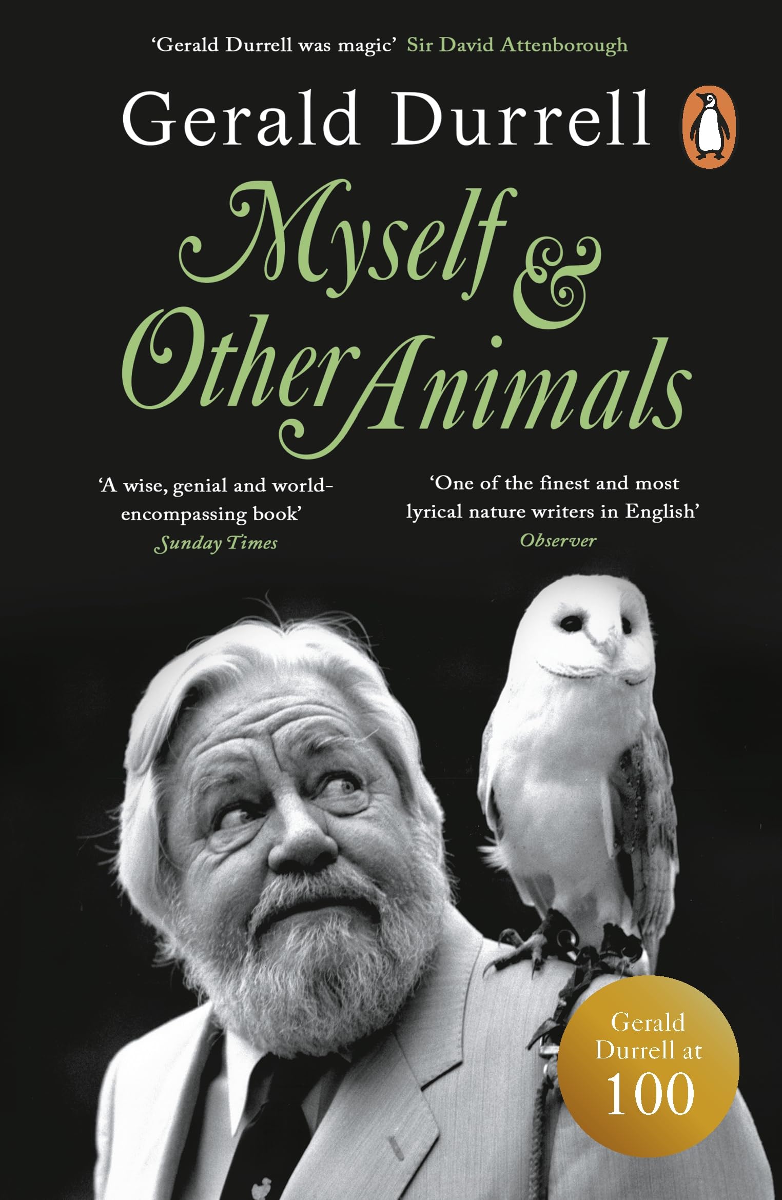 Myself and Other Animals by Gerald Durrell Paperback