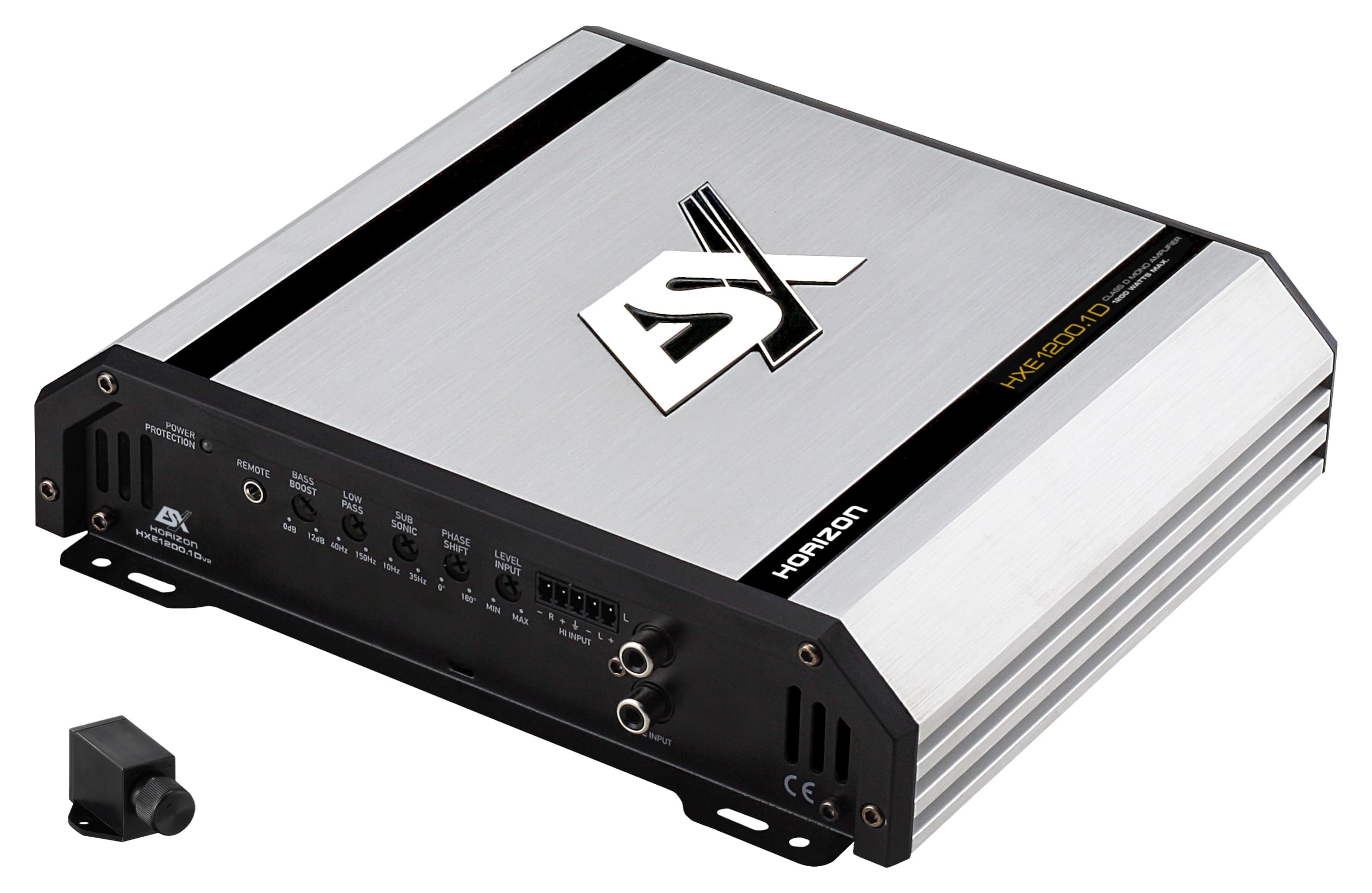ESX HXE1200.1Dv2 | Monoblock Class D Digital Verstärker Endstufe 600 Watt RMS Ausgangsleistung