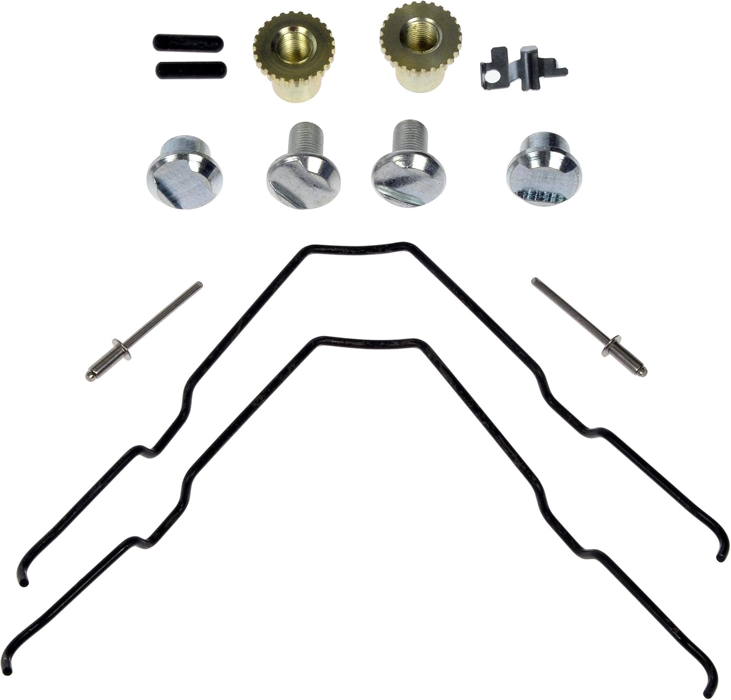 Dorman HW7413 Rear Parking Brake Hardware Kit Compatible with Select Cadillac/Chevrolet Models