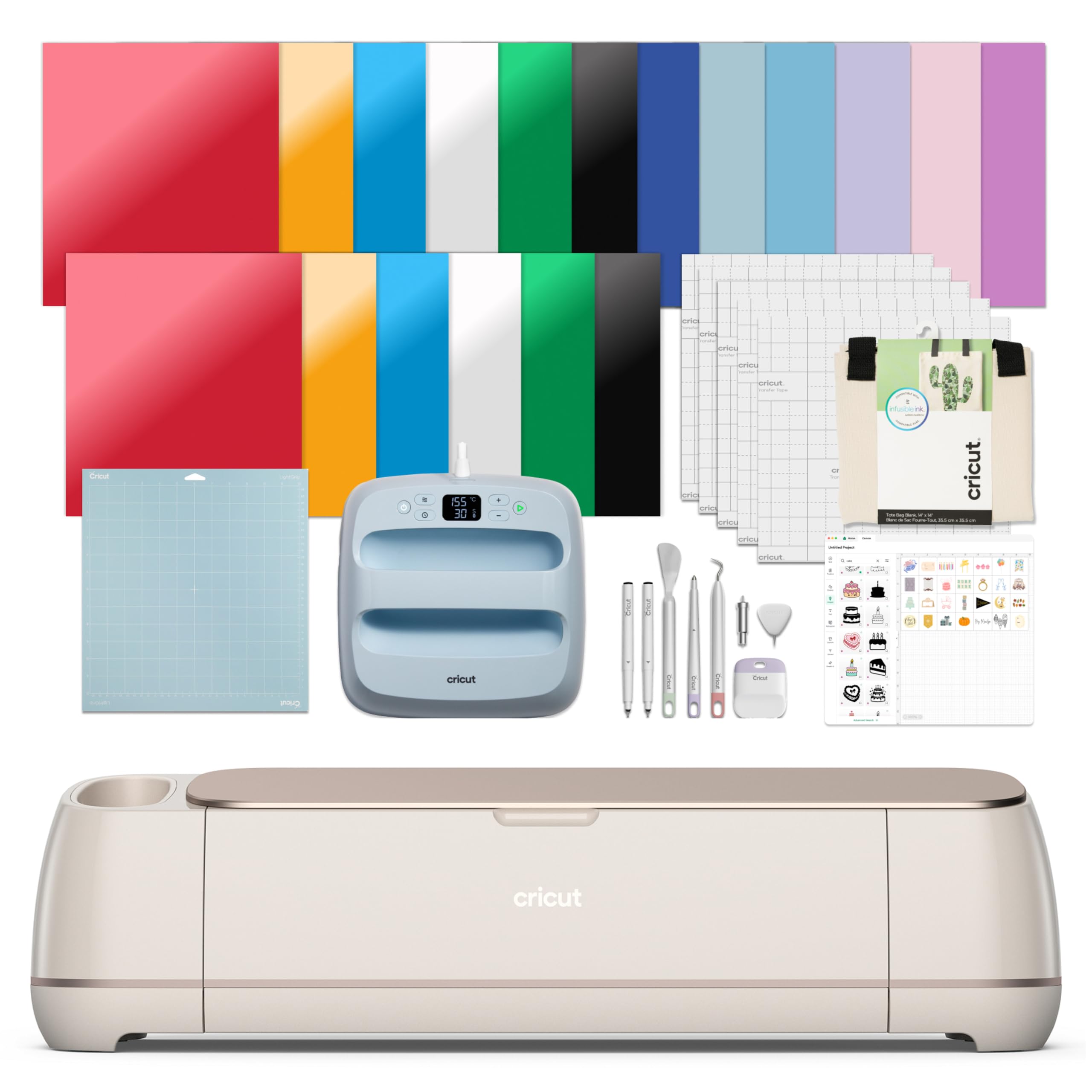 Cricut Maker 4 - Smart Cutting Machine (Seashell) | Engagement