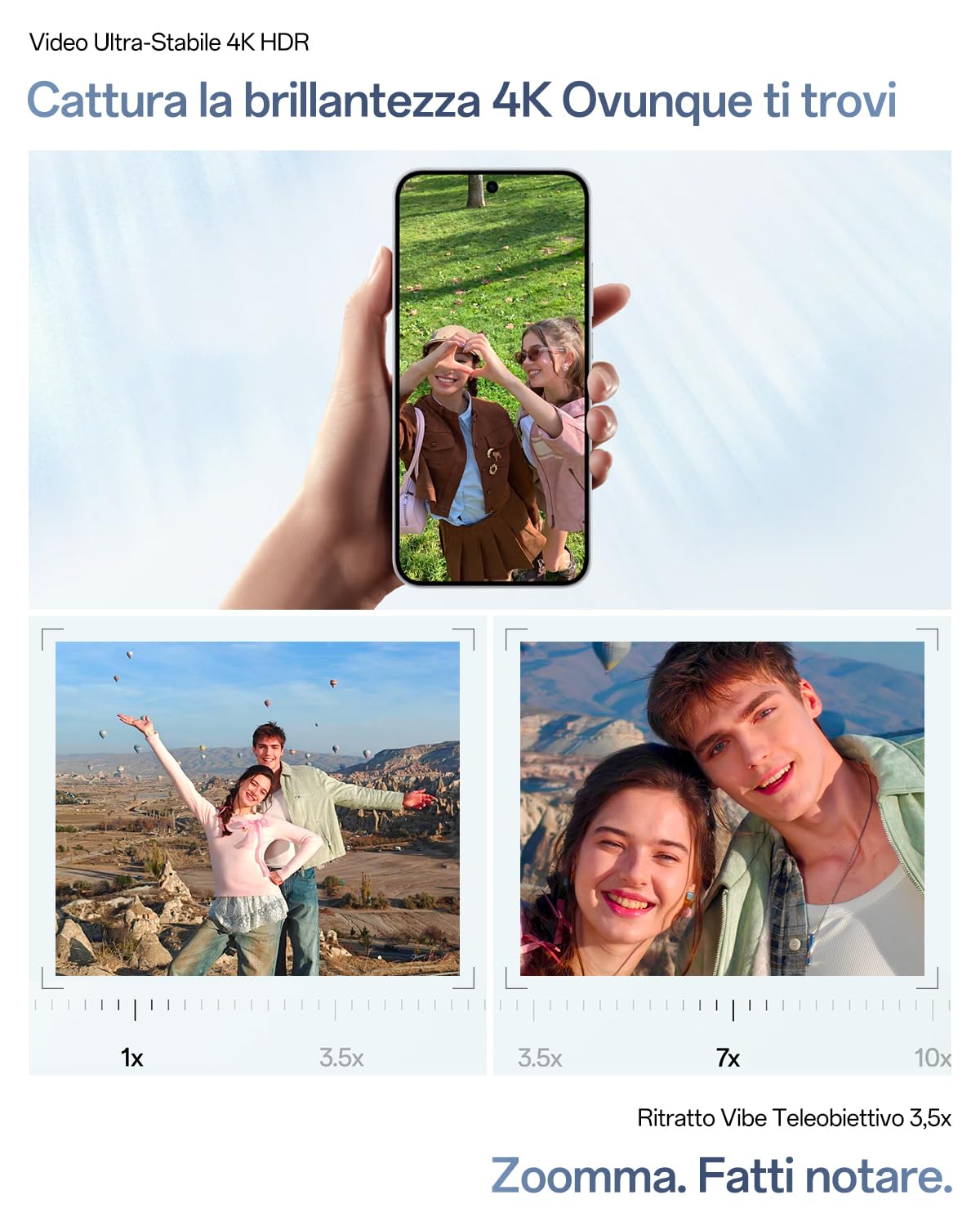 OPPO Reno15 5G 8+512GB | Smartphone Sbloccato, Fotocamera Ritratto 3.5x, Batteria 6500mAh, Snapdragon 7 Gen 4, IP69, Bianco Aurora