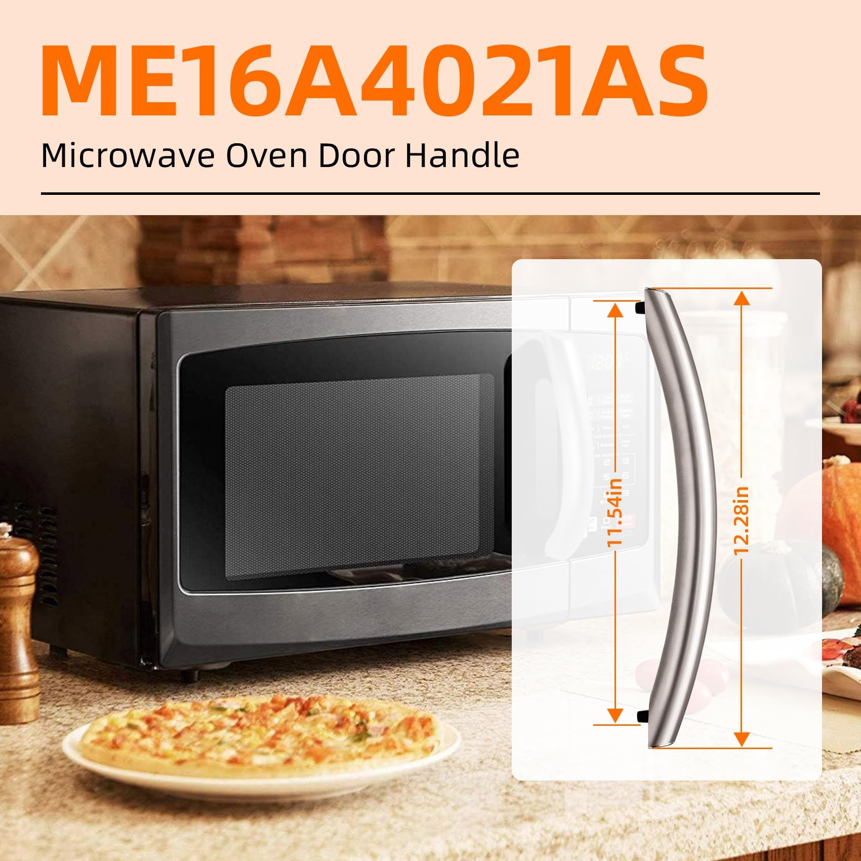 Amazon.com: StuyJoab ME16A4021AS Microwave Door Handle, DE94