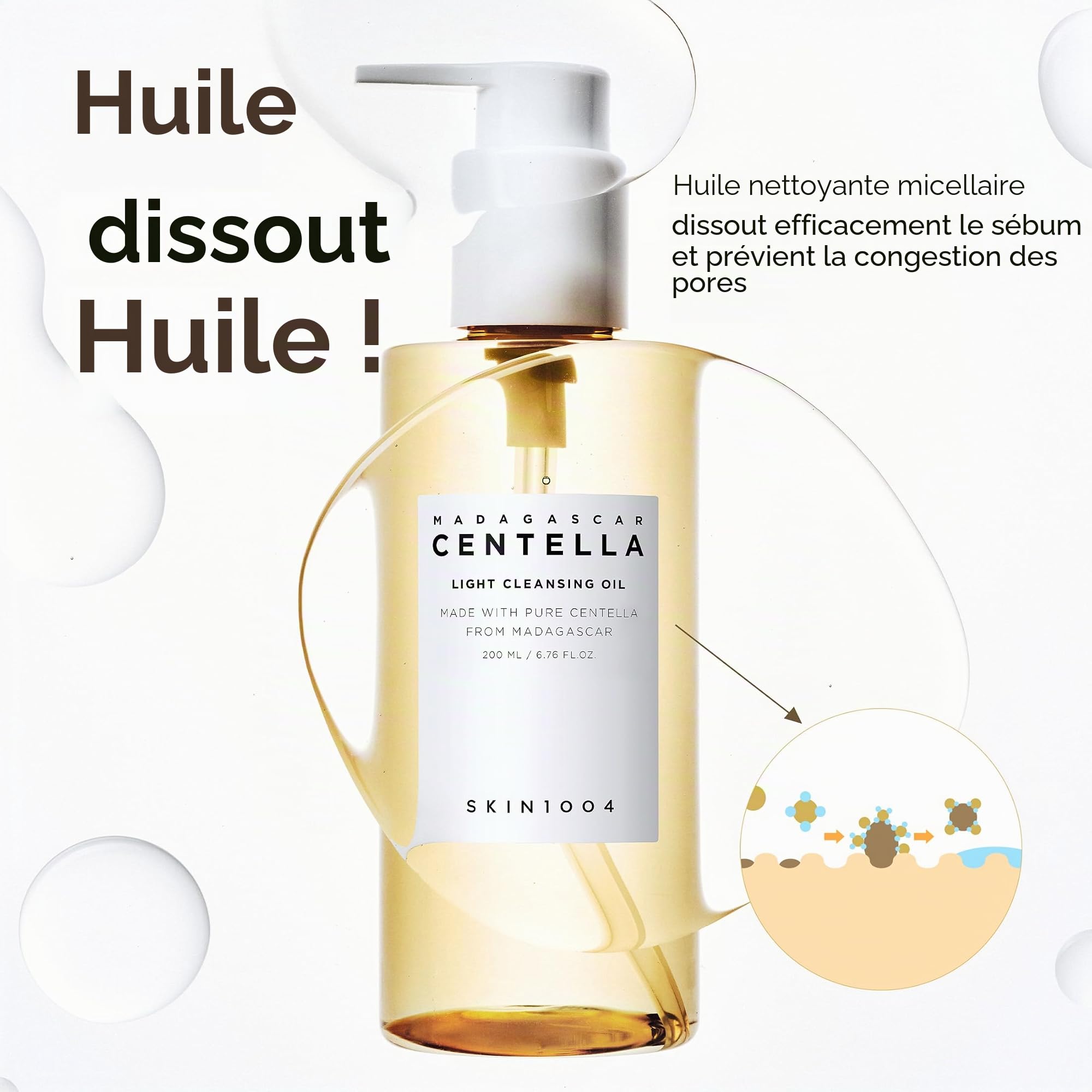 MADAGASCAR CENTELLA DOUBLE CLEANSING DUO SKIN 1004