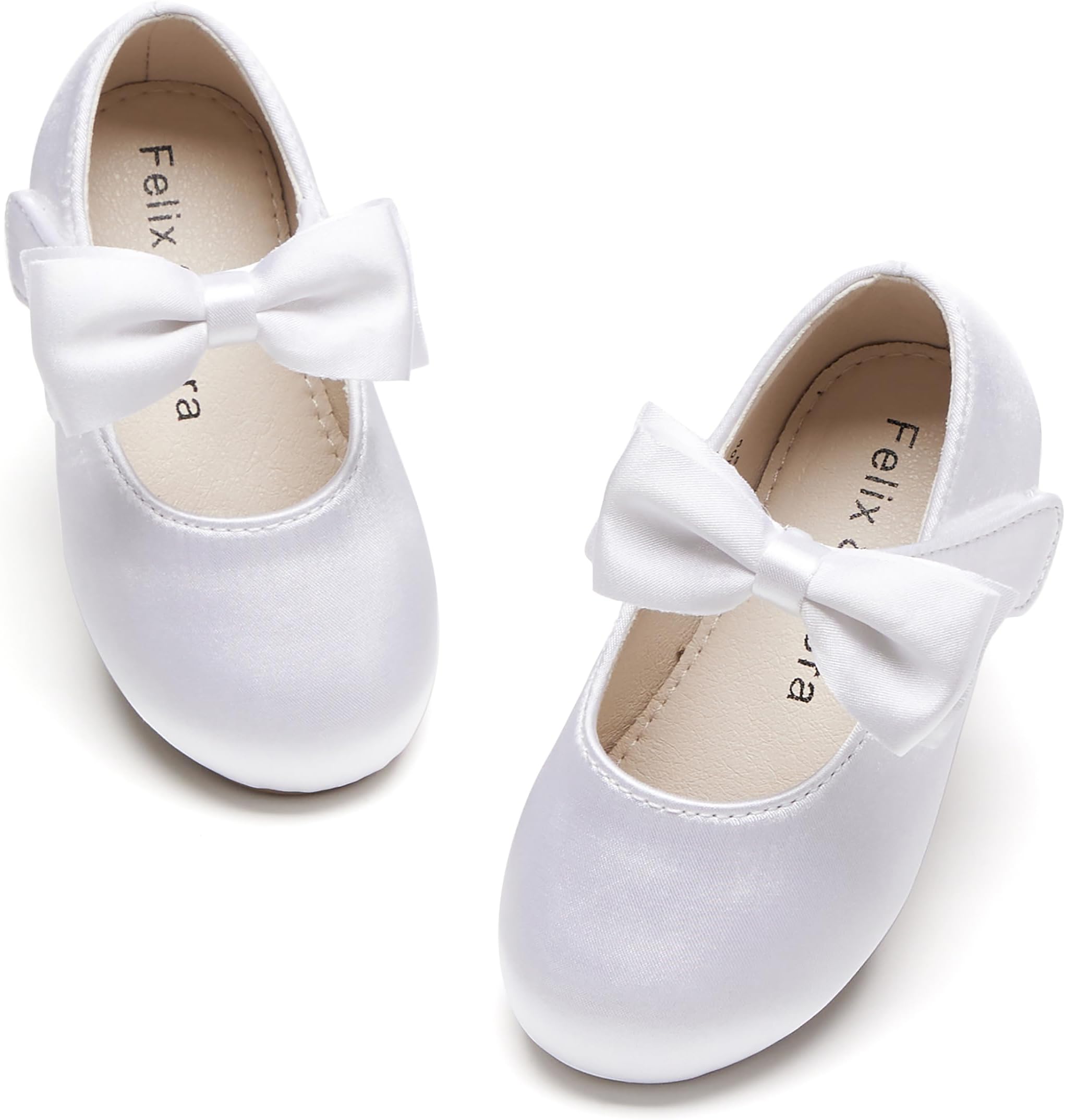 Felix & Flora Girls' Shoes Girl's Ballerina Flat Shoes Mary Jane Dress Shoes (Little/Toddler Girls Shoes/Big Kids)