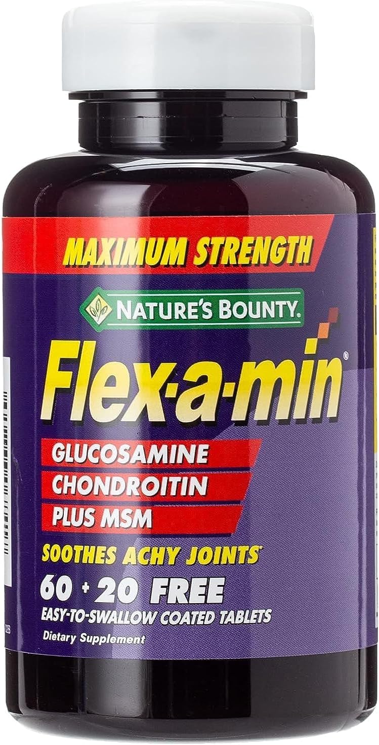 Nature'S Bounty Flex-A-Min Maximum Strength Tablets 60'S