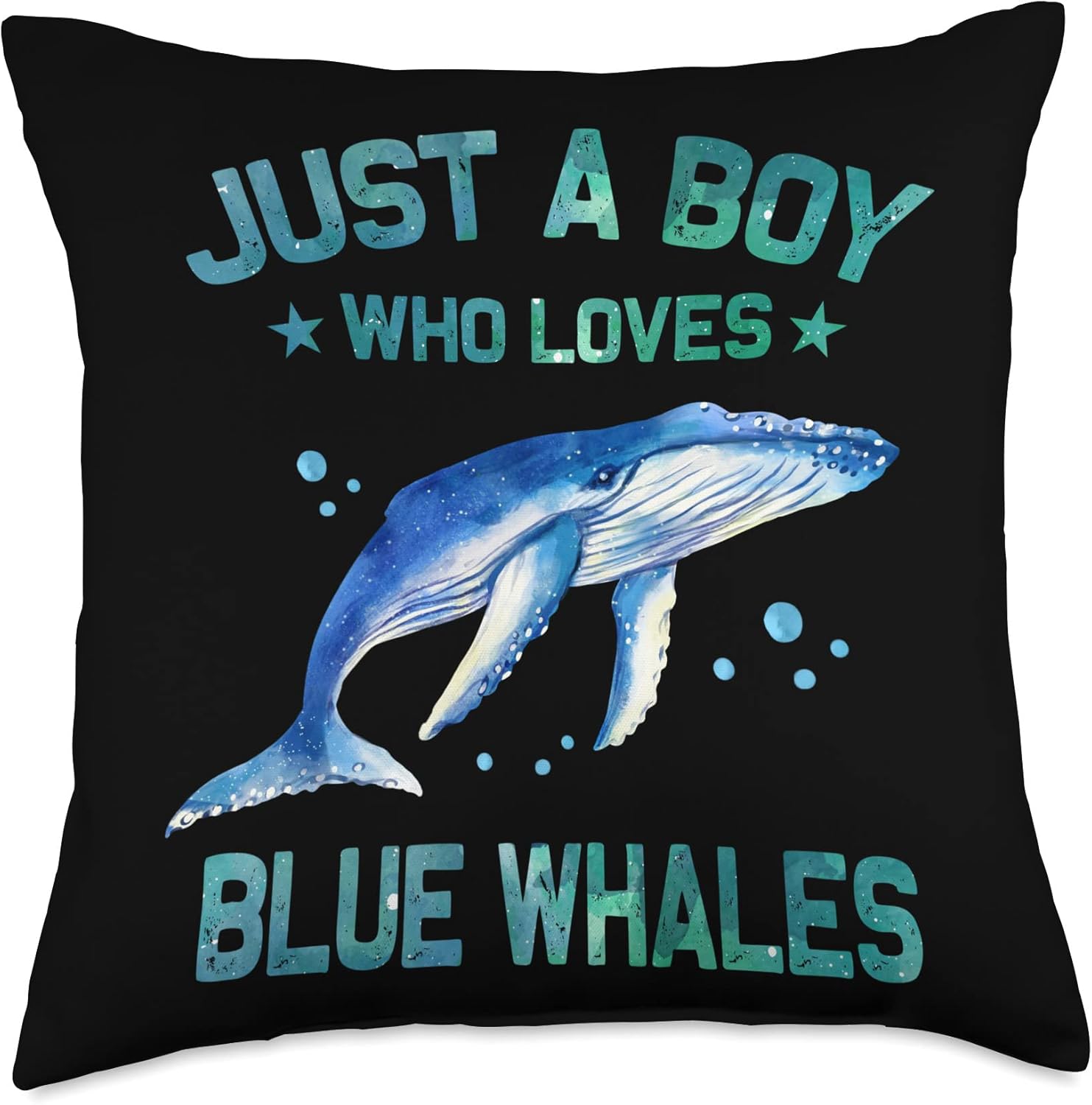 whales pillow