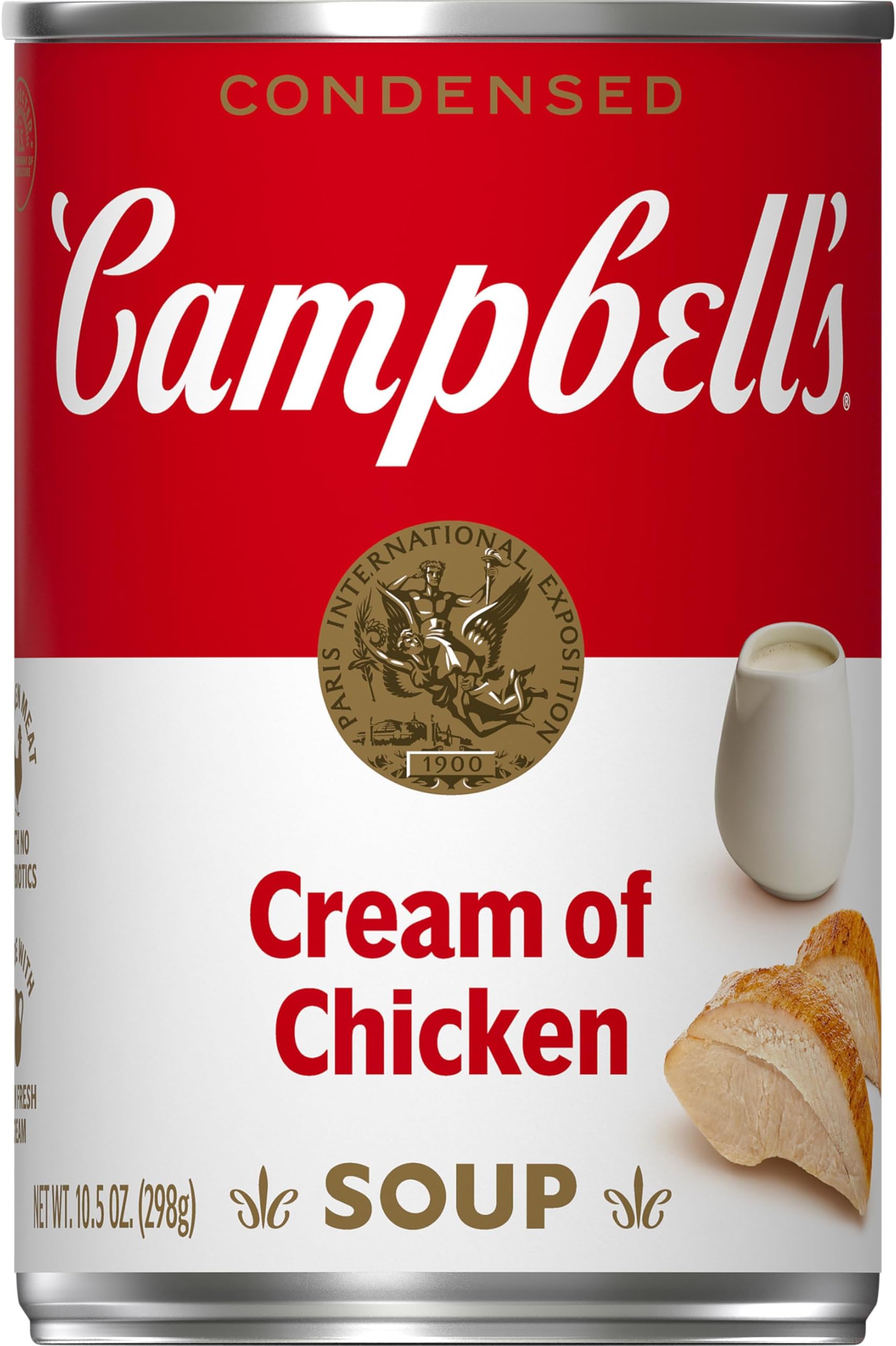 Campbell's Condensed Cream of Chicken Soup, 10.5 oz Can