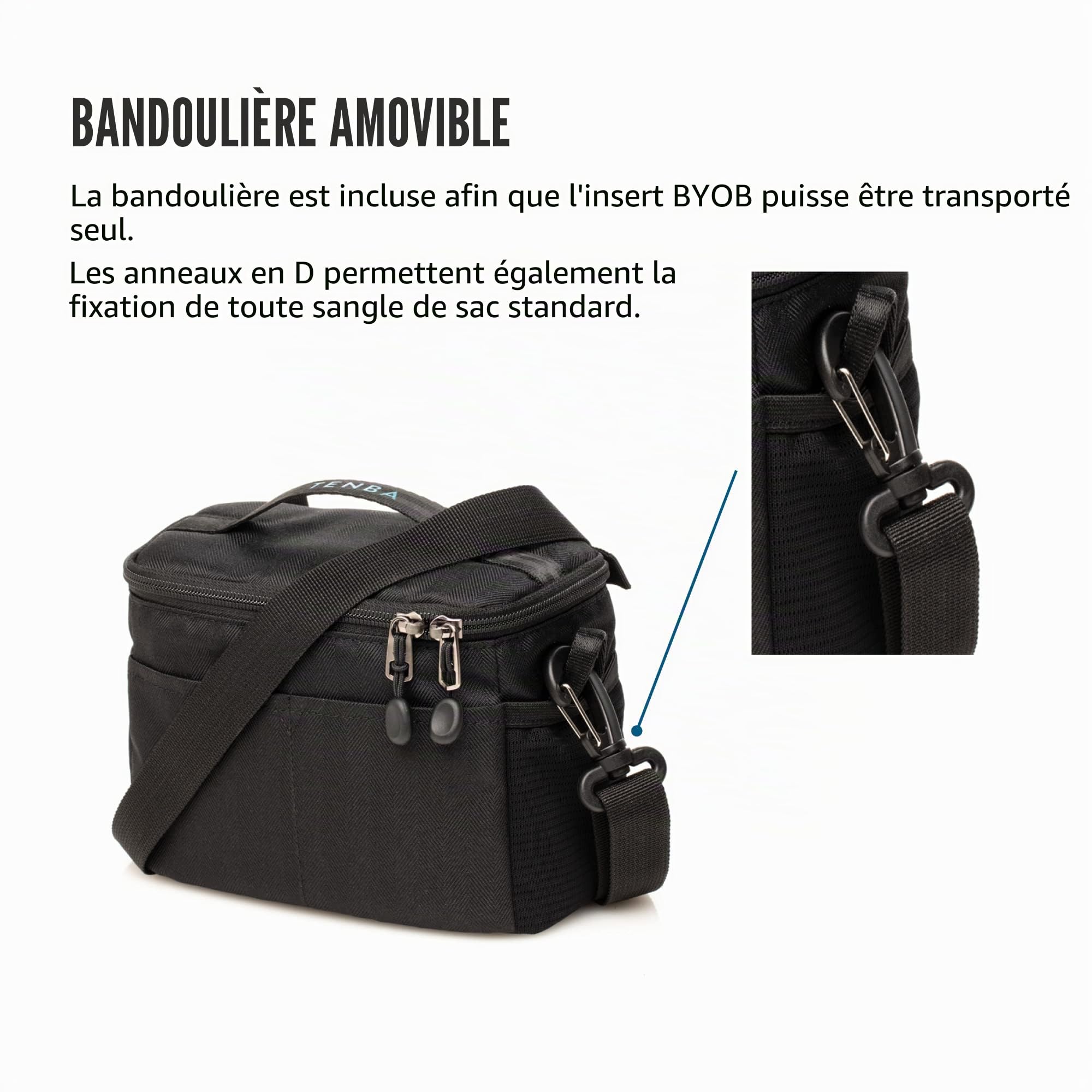 Tenba BYOB 7 Camera Insert Noir, Noir (636-626)