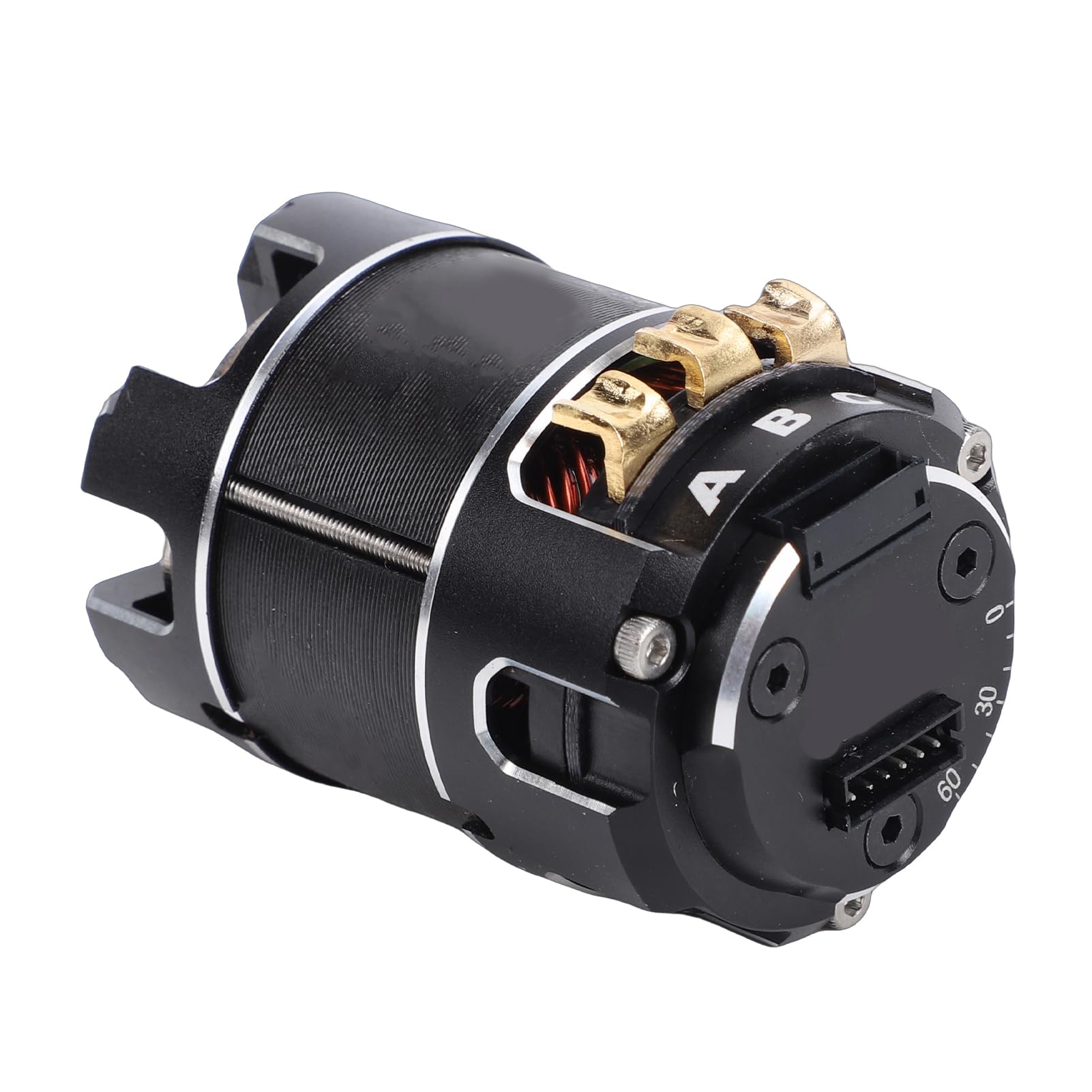 Wakects PRO4 Bezczujnikowy Silnik Bezszczotkowy Obudowa Aluminiowa CNC RC Silnik Samochodowy Uzwojenia Miedziane o Wysokiej Czystości 1 do 3S LiPo 14°F do 176°F dla od 1 10 Samochodów Wyścigowych RC